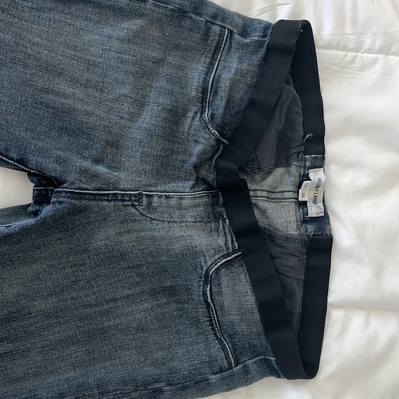 Helmut Lang Steel Grey Lan Elastic Skinny Stretch Jean Jeggings Size 28 - Picture 2 of 4